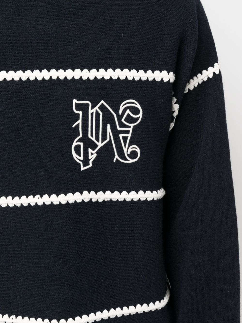 Palm Angels Palm Angels Sweaters Blue - SOHO '25