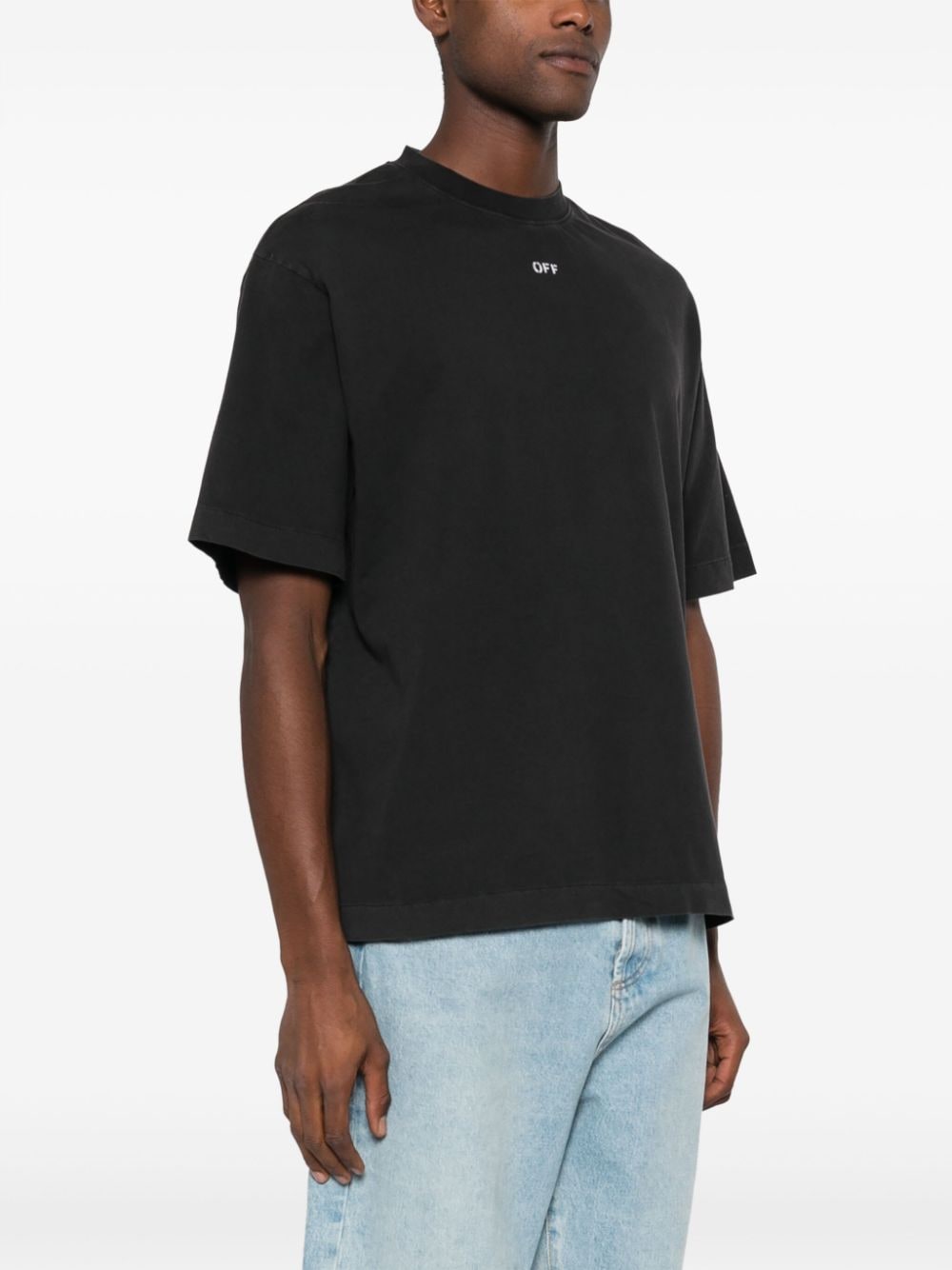 Off White Off White T-shirts and Polos Black - SOHO '25