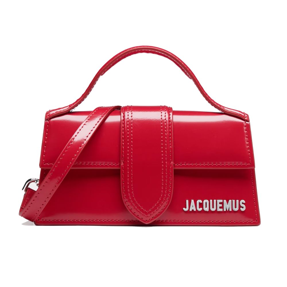 Geantă Jacquemus din piele roșie