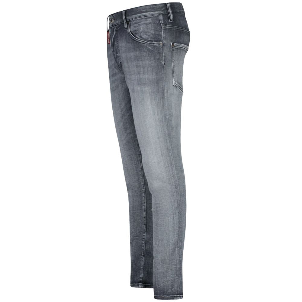 Dsquared² Gray Cotton Jeans & Pant - SOHO '25