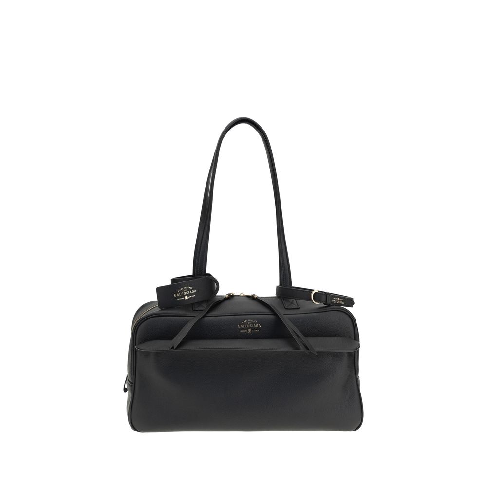 Balenciaga Carrie medium Bowling Shoulder Bag - SOHO '25