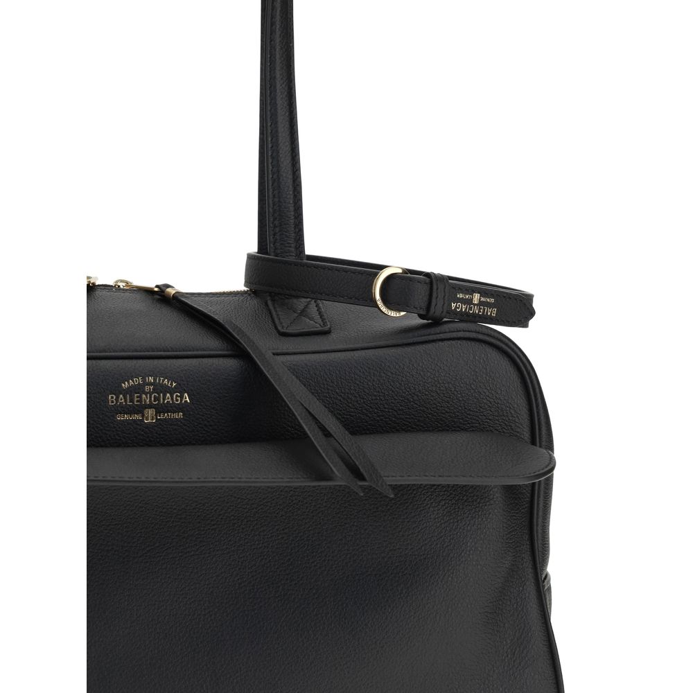 Balenciaga Carrie medium Bowling Shoulder Bag - SOHO '25