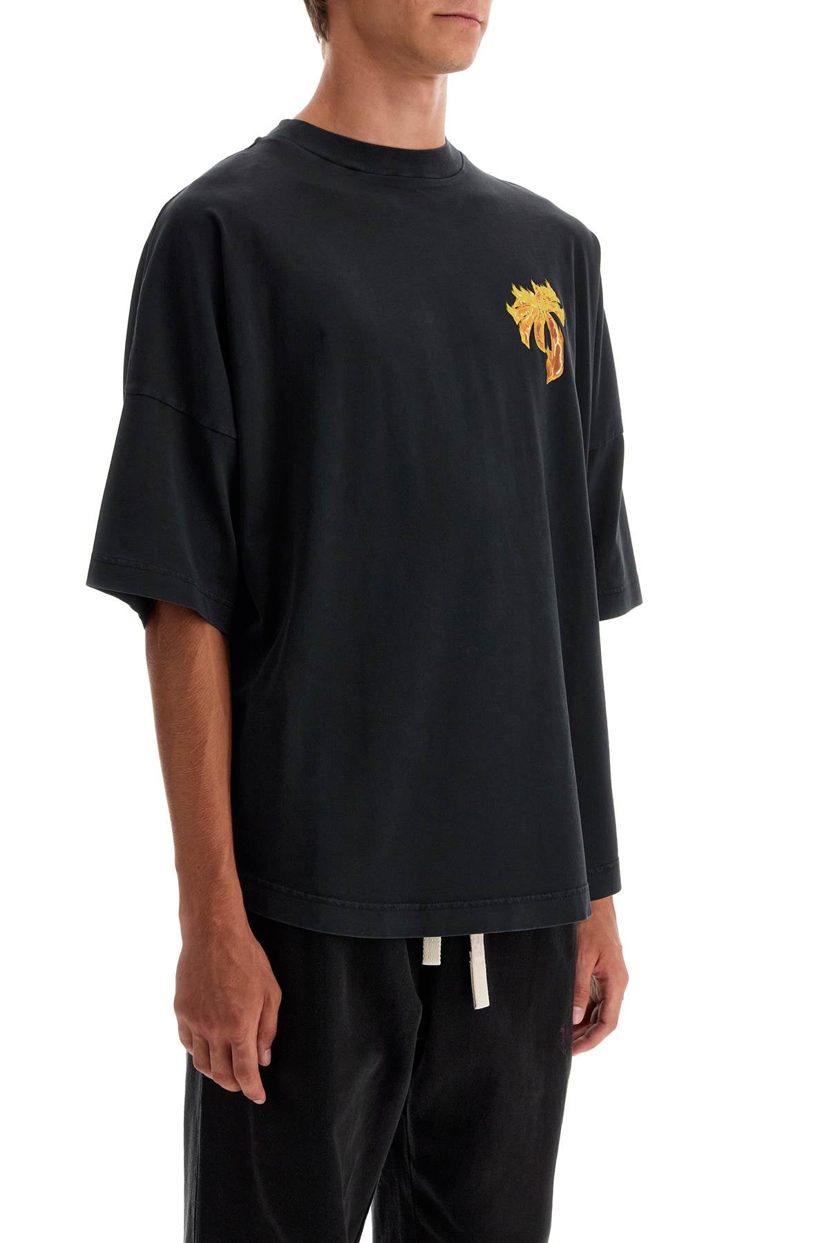 Palm Angels Palm Angels 'burning palm oversized t - SOHO '25