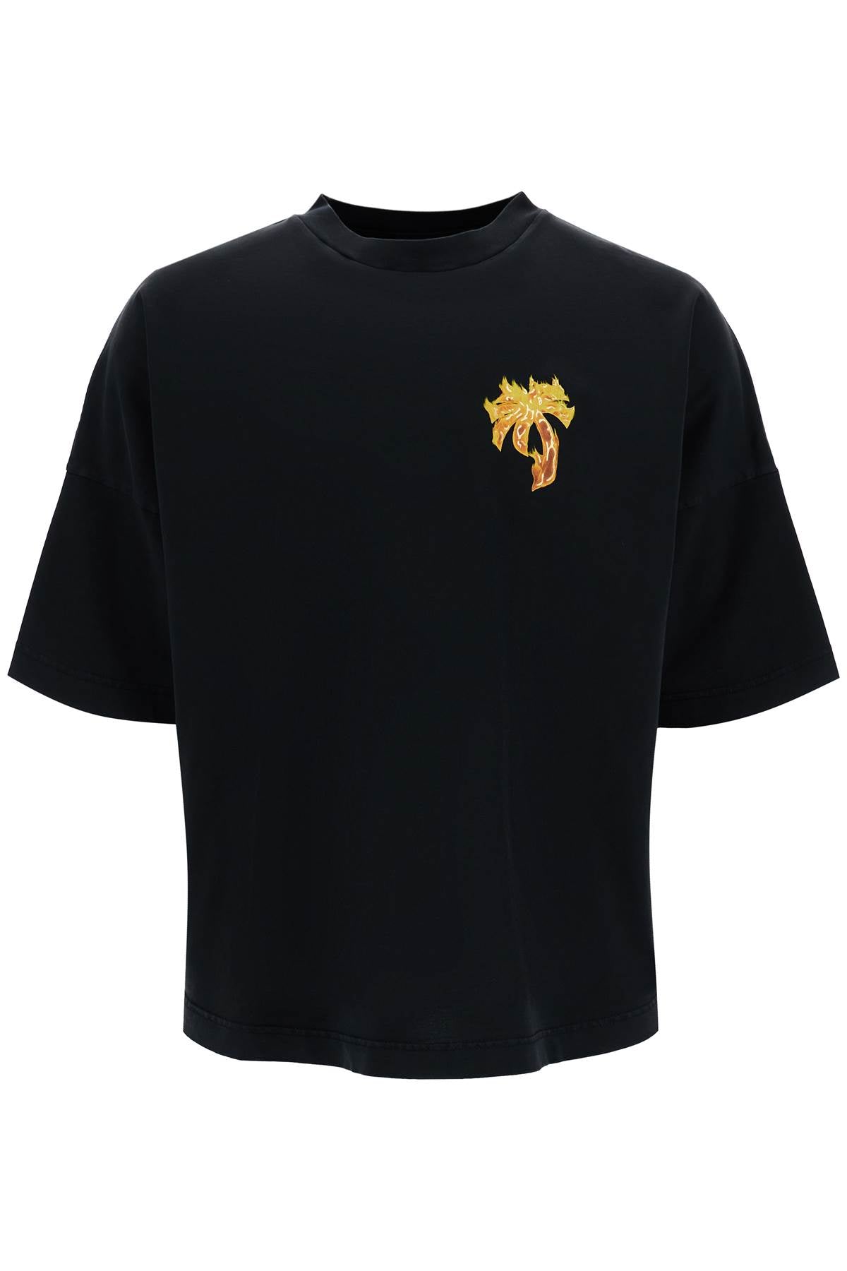 Palm Angels Palm Angels 'burning palm oversized t - SOHO '25