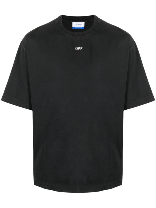 Off White Off White T-shirts and Polos Black - SOHO '25