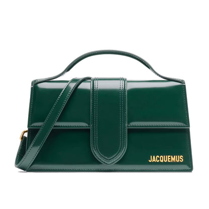Geantă Jacquemus din piele verde