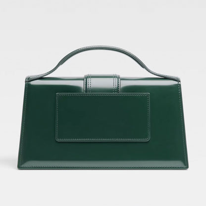 Geantă Jacquemus din piele verde