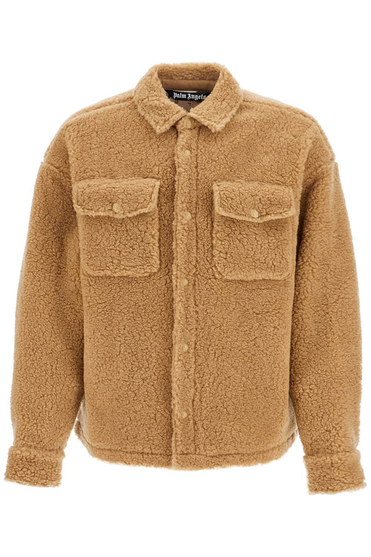 Palm Angels Palm Angels teddy bear themed overshirt - SOHO '25